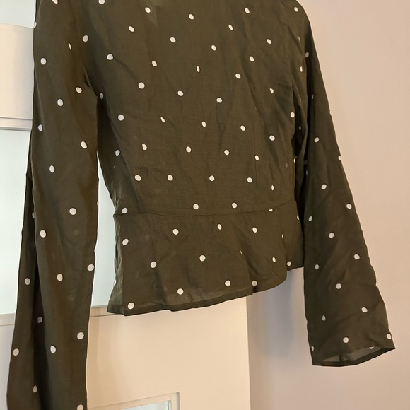 Abercrombie and Fitch polkadot Blouse - Picture 4 of 5